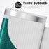 Fuxury 200 Pack 4x8" Self Seal Bubble Mailers, Usable Size 4x7" Forest Green Padded Envelopes for Small Business