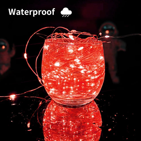 ALENEY 66 200 8 Solar String Lights Outdoor, Feet LEDs Modes Solar Fairy Lights for Outside, Waterproof Outdoor Light