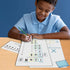 Set of Dry Erase Addition, Subtraction, Multiplication, and Division Practice White Board for Kids