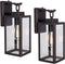 LIT-PaTH Dusk to Dawn Outdoor Wall Lantern, Wall Sconce as Porch Lighting