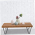 4pcs Holibanna Metal Hairpin Table Legs Vertical Height Replacement Furniture Feet for Coffee Tables Desks Nightstands