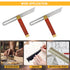 9 Inch Multi Angle Sliding T-Bevel Protractor, 360 Degree Adjustable Ruler Gauge with Hardwood Handle