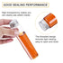 PATIKIL 40Pcs 110ml Plastic Test Tubes with Screw Caps, 155x33mm Tubes for Scientific Experiments and Party Decoration