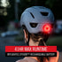 Coast SL1R USB Rechargeable Safety Clip Light, Multi-Mode Red Light, Adhesive Dual Mount for Running, Cycling, Job Site