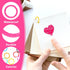 Xyembu 50 (10 Pcs Loose Leaf Binder Rings, Plastics Notebook Paper Ring, Colorful Book Rings, Binder-Rings for Flash