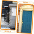 Package Zerodeko Milk Box Lock Outdoor Box Wall Mount Plastic Case for Envelopes Magazines Bottles