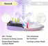 Hsiock Seat Cushion for Office Chair High Density Memory Foam for Long Sitting, Non Slip Bottom Seat Cushion