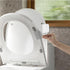 Toilet Lid Lifter - Toilet Seat Handle Lifter to Avoid Touching Toilet Cover (2, White/Gray)
