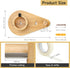 Wood Wall Mounted Masking Tape Dispenser 1 Inch Kitchen Tape Painters Tape Dispenser Freezer Tape Masking Tape Holder Tape Dispenser for Home Organize Offices Restaurant 7.56x4.6x1.7 Inches (No Pen) by DLUGOPIS