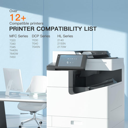 E-Z Ink Compatible Toner Cartridge for Brother TN330 TN360, High Yield, 1 Black