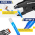 haisstronica 460PCS Heat Shrink Spade Connectors, AWG 22-10 Female and Male Quick Disconnect Spade Terminals