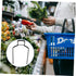 Handheld Shopping Basket Replacement Handle - Durable Grip for Carts