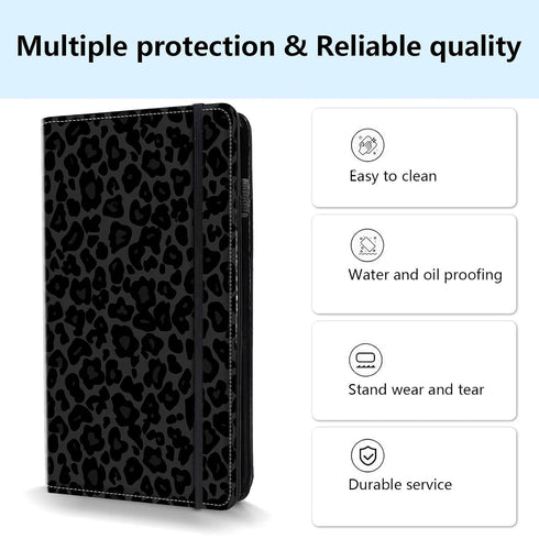 RMJKXQZG Server Book Leather Waiter Book Server Wallet Zipper Waitstaff Organizer Guest Check Presenter Zipper Pocket