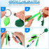Glenmal 72 Pcs Badge Reel Pen Mini Highlighter Nurse Pens Set with Mini Scissors, LED Keychain Clip