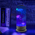 7 3 Yoidesu Lamp, LED Box Table Lamp with Color Changing and Remote Control, Water Speeds Quiet Motor for Home Office