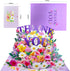 5.97.9Inch Pop Up Cards Flower-Purple,Pop Up Three Dimensional Butterfly As A Birthday Card For Her On Her Birthday
