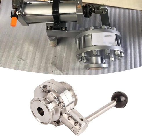 19mm 0.75in) Valve, Wide Application Stainless Steel Valve Quick Connecting for Dairy (OD /