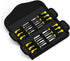12PCS Needle File Set with Tool Bag, Small File Set includes 6pcs Jewlers Files & 6 Steel Files for Metal, Jewlers, Wood, Leather and Plastic by TARIST