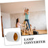 LIFKOME 2pcs Bulb Light Adapter Socket Converter Secure Lighting for Chandeliers Table Lamps Wall Sconces Upgrade Your