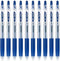 Pilot Juice 0.5mm Gel Ink Ballpoint Pen, Blue Black Ink, Value Set of 10