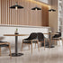Dimming 5.9ft Plug in Pendant Light Stepless Hanging Lamp Lotus Leaf Lampshad, Industrial Hanging Light with Cord Metal