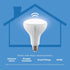 Sengled Bulb, Bulb BR30 Dimmable Bulb 2700K, 650 9W, 8 Pack Smart Zigbee Hub Required, Smart Light Works with Alexa