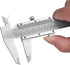Spurtar Vernier Caliper, 6" Stainless Steel Caliper Measuring Tool, 0-6Inch/0-150mm Manual Micrometer Non Digital Calipers, 0.001"/0.02mm High Precision Durable Slide Caliper by Spurtar