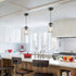 1-Light Glass Mason Jar Light Fixtures, Kitchen Island Lighting, Farmhouse Pendant Lights Kitchen Island, Adjustable