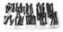 iexcell 50 Pcs M4 x 20/25/30/35/40 Alloy Steel 12.9 Grade Hex Socket Head Cap Screws Bolts Assortment Kit