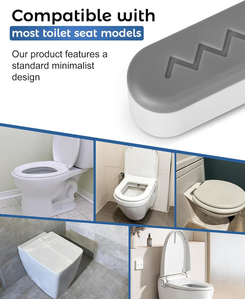 8 PCS Universal Toilet Seat Bumpers for Bidet,Toilet Lid Rubber Bumpers,Strong Adhesion Toilet Seat Spacers Bidet