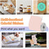 9 (3 6 57 25 mm, Rolls Mini Thermal Sticker Paper for Mini Inkless Printer Rolls of White & Rolls of Multicolored)