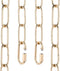 uxcell 2ft Lighting Hanging Chain, 3mm/0.12" Looping Metal Pendant Chandelier Chain Extension