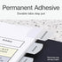 Redi-Tag Laser Index Tabs, Customizable Divider Labels, Permanent Adhesive, 1-1/8" x 1-1/4", White, 375 Tabs (B39017)
