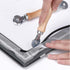 Odaa's Fiberglass Roller and Spline Roller - Wood Handle and Steel Wheels, Tools Kit for Tub Shower Repair
