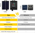 33 100 8 Solar String Lights Outdoor with Remote Waterproof Feet LED Solar Patio Lights USB Rechargeable Light Modes