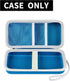Case Compatible with Texas Instruments TI-30XS for MultiView Scientific Calculator, Storage Holder Carrying Organizer Bag with Mesh Pocket for Pens, Pencil, Batteries and Accessories (Box Only) -Blue