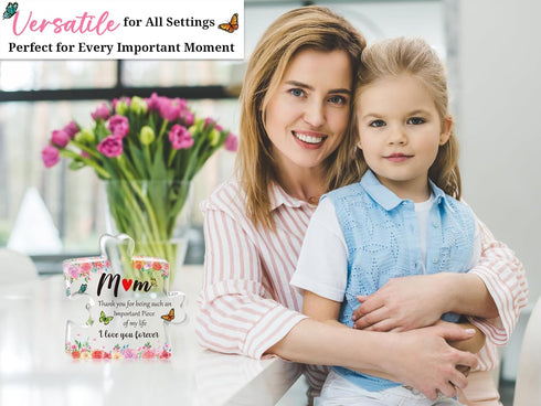 Personalized Acrylic Puzzle Piece Gift for Mom - Perfect for Birthdays & Mother's Day