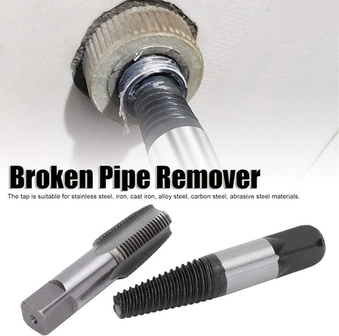 Garosa Pipe Tap Set, 1/2 inch Thread Broken Pipe Extractor Tools for Home Water Pipe Repair Kit
