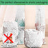 White Honeycomb Wrapping Paper Wrap 15"x131' Sustainable Alternative to Bubble Wrap for Moving/Transporting/Packaging Rolls with 20 Fragile Stickers Biodegradable and Fully Recyclable…