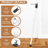 Enayplon Jammer, 1 Pack Sliding Glass Door Security Bar, Patio Door Barricade Security Bar, Apartment BarSliding Door