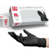 Black Nitrile Exam Gloves Basic Medical - Latex-Free & Powder-Free, 5 mil Gloves, NGPF-1047 (Pack of 100), X-Large