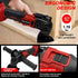 18V 6 8,500-21,000 23PCS Oscillating Multi Tools for Milwaukee Battery, Cordless Multitool with Variable Speed RPM