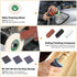 20 4 Inch 120/180/240/320 80/120/180 PCS Polishing Grinding Wheel Kit, Nylon Fiber Flap Disc Grit, Nylon Fiber & Wool