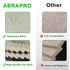 5 Pack Felt Flap Disc Abrasives 4-1/2" x 7/8" Arbor, Wool Polishing Wheel for Angle Grinder