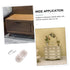 8pcs Self-Adhesive Storage Box Casters Easy Installation Furniture Wheels for Organizing Under-Bed Storage Plastic