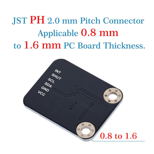 JST PH 2.0 mm Pitch 2-Pin JST Wiring Connecting IC Male Plugs, 50 Sets/200 Pieces Connector Kit