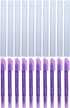 10 Set Dioche Skin Marker Pen Double Headed Ultra Fine Tip Quick Drying Ink Eraseable Brow Mapping Pen with Ruler