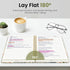 A5 140 (5.8" 8.3"), ZOTIA Lined Spiral Journal for Women, Cute Hardcover College Ruled Notebook for Work, School & Note