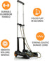 Venmark Folding Luggage Cart with Wheels Foldable, Compact, Lightweight - Portable Hand Truck and Collapsible Dolly