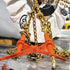 VULCAN Load Binder with 2 Grab Hooks - Ratchet Style, 7100 Pound Safe Working Load, Works with 5/16 Inch or 3/8 Inch